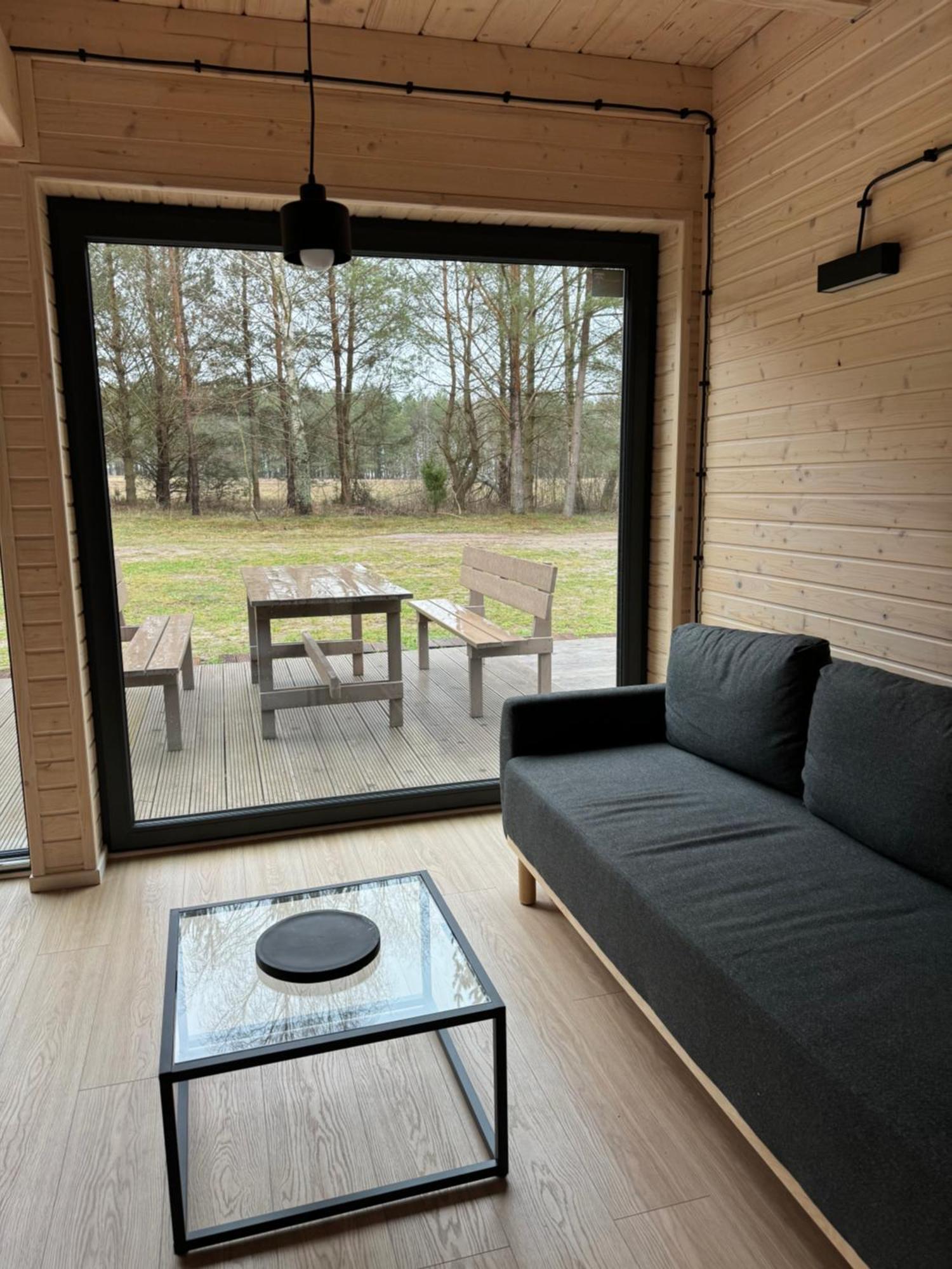 Lesna Osada Na Kaszubach - Drewniane Domy Na Wynajem Bartoszylas Exterior foto